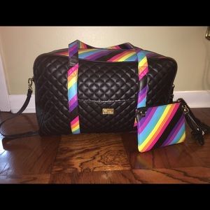 Luv Betsey Overnight Bag / Weekender &  Crossbody!